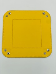 Square Dice Tray - Yellow